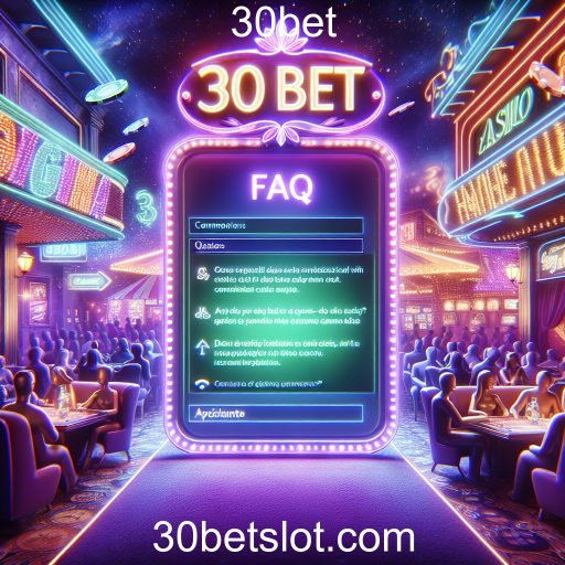 Explorando a Seção de Perguntas Frequentes no 30bet